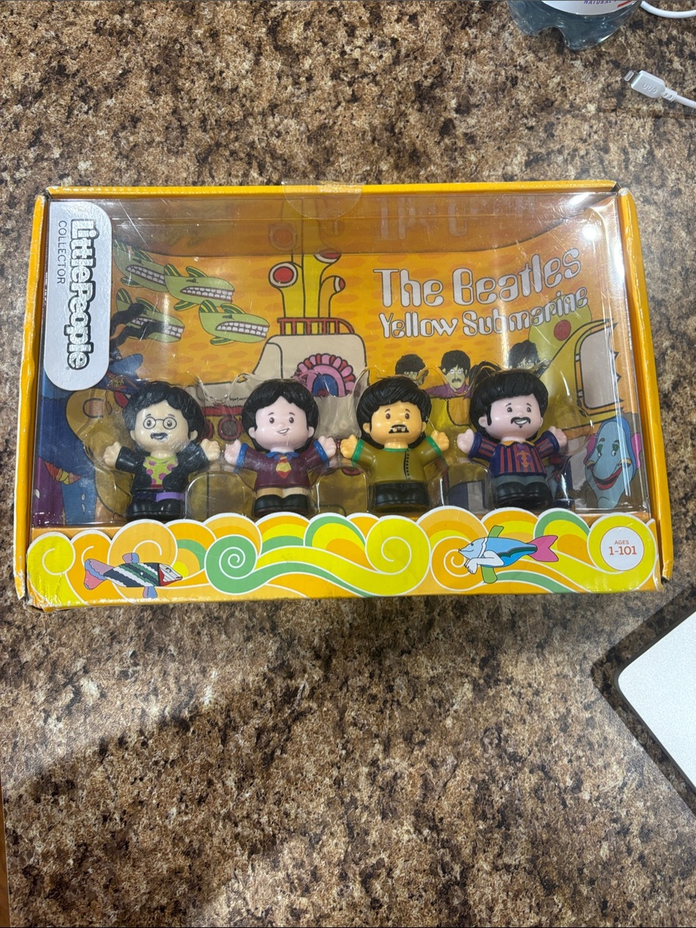 Little People The Beatles Yellow Submarine Mini Figure Set